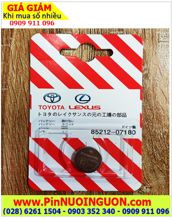 Toyota CR1632; Pin Remote Ôtô Toyota CR1632 lithium 3v chính hãng /Vỉ 1viên